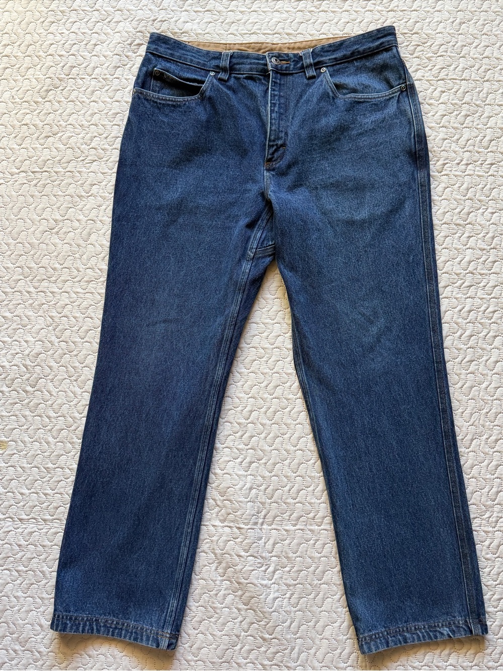Duluth Trading Co. 35x32 Blue Wash Relaxed fit